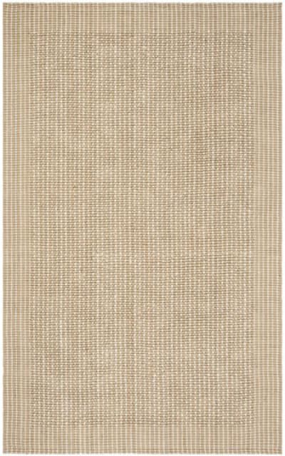 Natural Fiber NF449A Ivory - Beige Area Rug