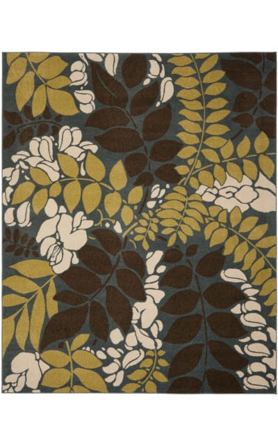 Newbury Nwb8698 Blue - Brown Area Rug
