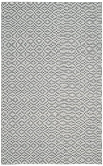 Safavieh Oasis Oas525c Dark Grey - Ivory Area Rug