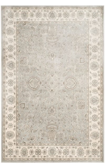 Persian Garden Peg610w Silver - Ivory Area Rug