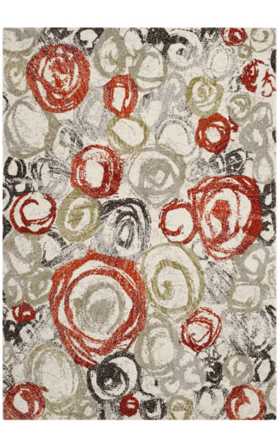 Porcello Prl4822c Ivory - Green Area Rug Clearance