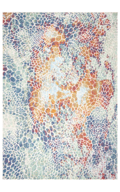 Prism Psm531a Cream - Blue Area Rug