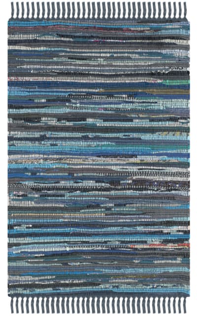 Rag Rug Rar121c Ink - Multi Area Rug