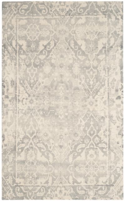 Restoration Vintage Rvt532b Light Grey - Ivory Area Rug