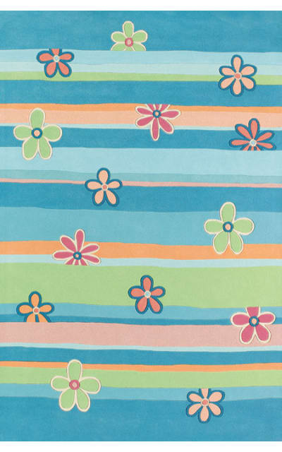 Kids Sfk750a Blue - Multi Area Rug