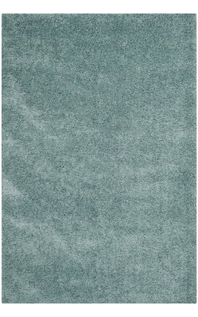 California Shag Sg151-6060 Light Blue Area Rug