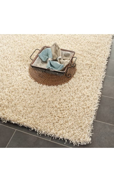 Shag Sg851c Creme Area Rug Clearance