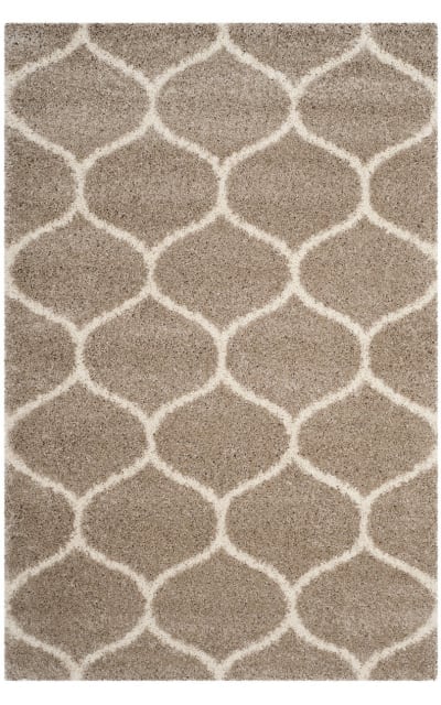 Hudson Shag Sgh280s Beige - Ivory Area Rug