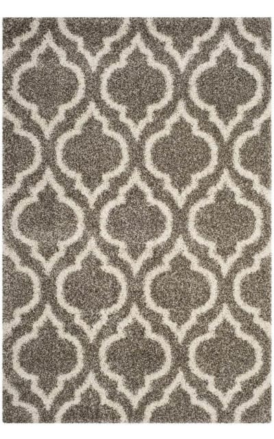 Hudson Shag Sgh284b Grey - Ivory Area Rug