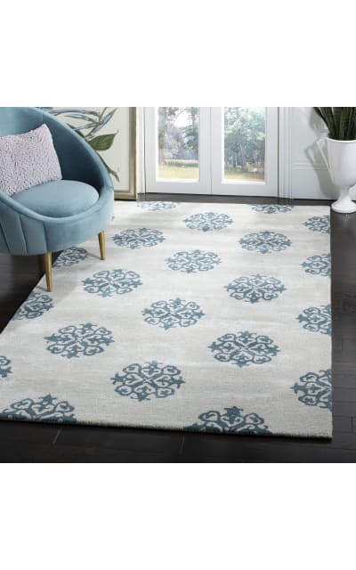 Soho SOH424C Silver Area Rug