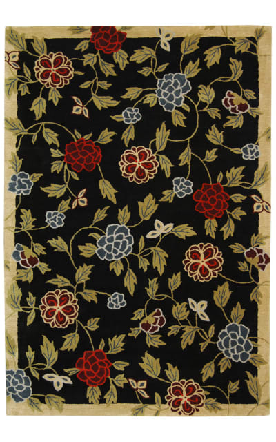 Soho SOH428A Black - Multi Area Rug Clearance
