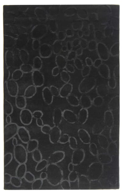 Soho SOH515B Black Area Rug