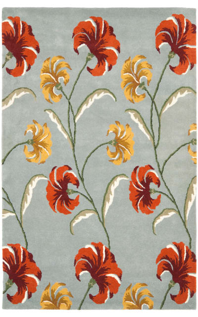 Soho SOH767A Blue - Multi Area Rug
