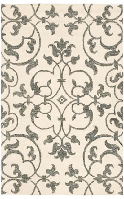 Soho SOH840A Ivory - Grey Area Rug