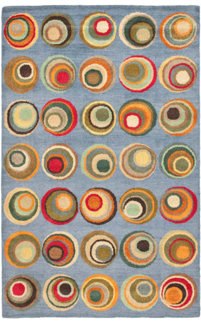 Soho SOH921B Blue - Multi Area Rug