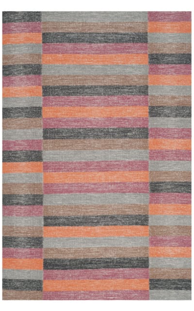 Striped Kilim Stk411a Rust Area Rug