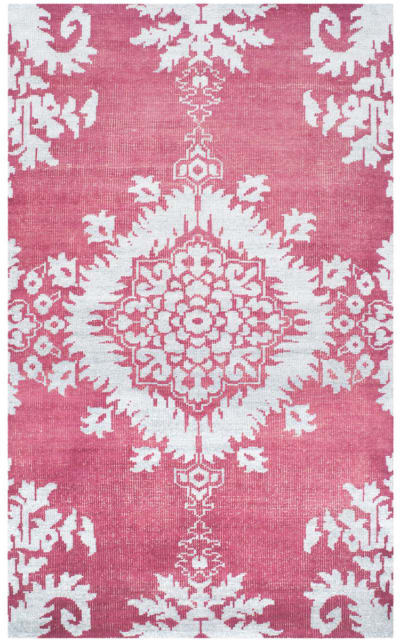 Stone Wash Stw235c Fuchsia Area Rug