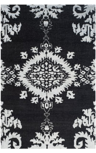 Stone Wash Stw235e Charcoal Area Rug