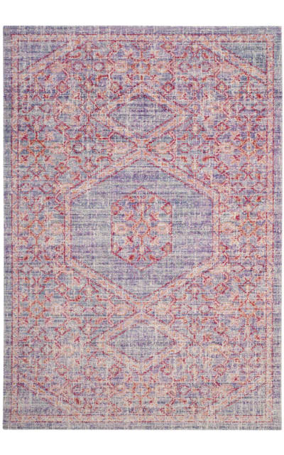 Safavieh Windsor Wds311f Lavender - Fuchsia Area Rug