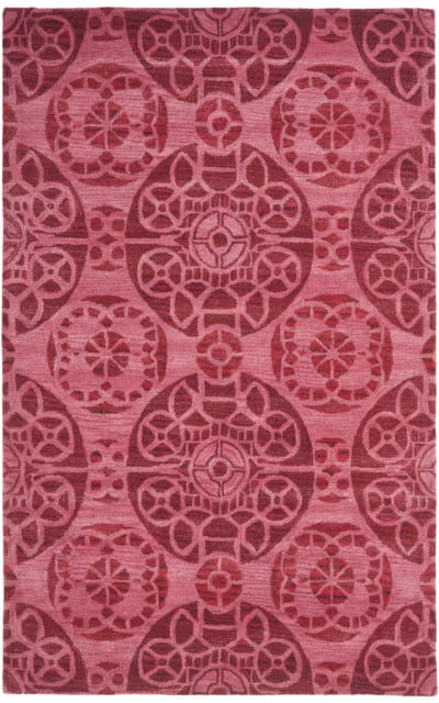 Wyndham Wyd376c Red Area Rug