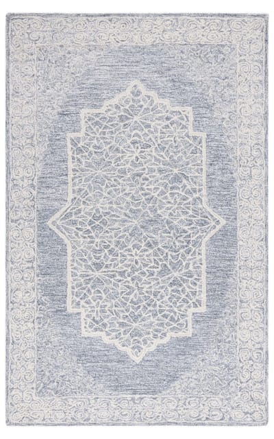 Safavieh Abstract Abt352A Ivory - Blue Area Rug