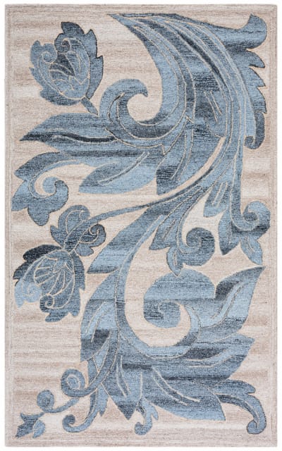Safavieh Abstract Abt603B Beige - Blue Area Rug