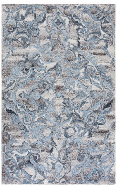 Safavieh Abstract Abt608F Grey - Blue Area Rug