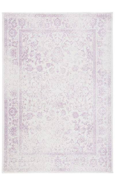 Adirondack Adr109u Ivory - Lavander Area Rug