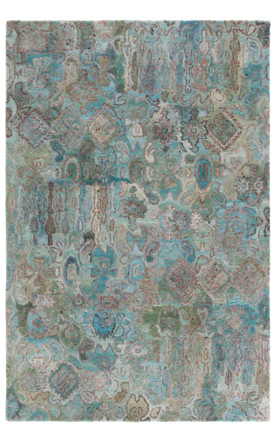 Safavieh Anatolia AN403J Teal - Green Area Rug