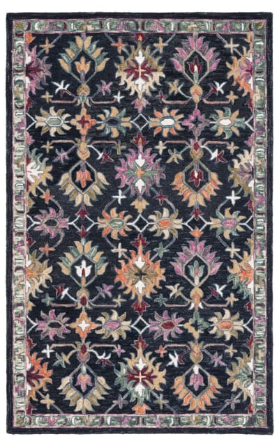 Aspen Apn135z Black - Pink Area Rug