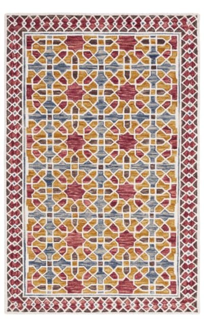 Safavieh Aspen Apn149q Red - Yellow | Rug Studio