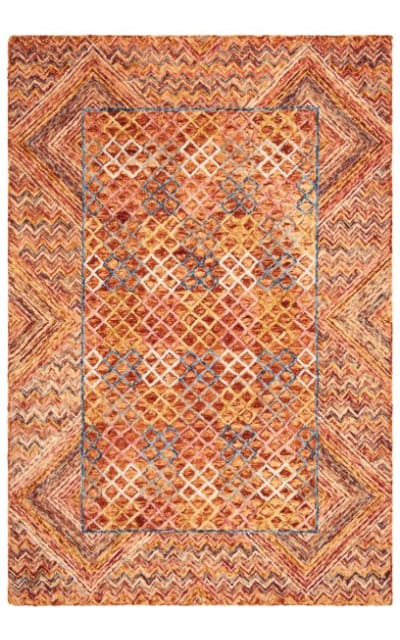 Aspen Apn282d Gold - Pink Area Rug