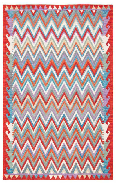 Safavieh Aspen Apn405q Red - Ivory Area Rug