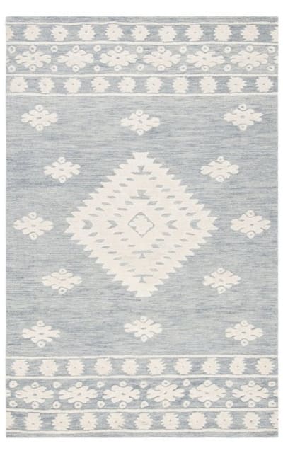 Aspen Apn550h Light Grey - Ivory Area Rug