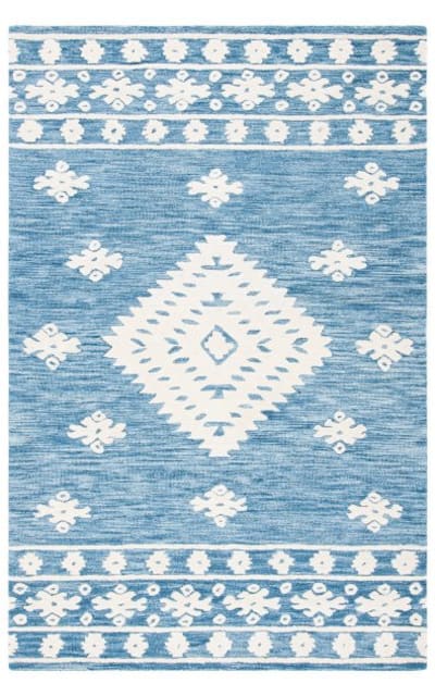 Aspen Apn550m Blue - Ivory Area Rug