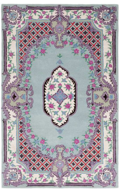 Bellagio Blg535y Light Green - Ivory Area Rug