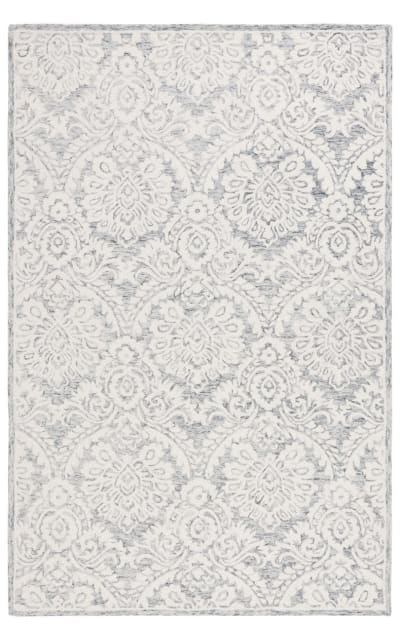 Safavieh Blossom Blm106H Grey - Ivory Area Rug
