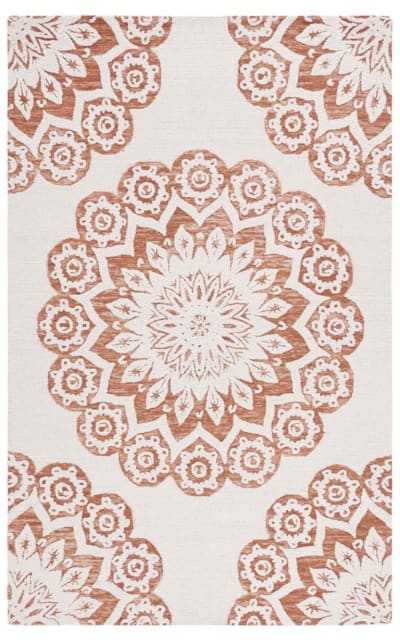 Safavieh Blossom Blm108U Ivory - Pink Area Rug