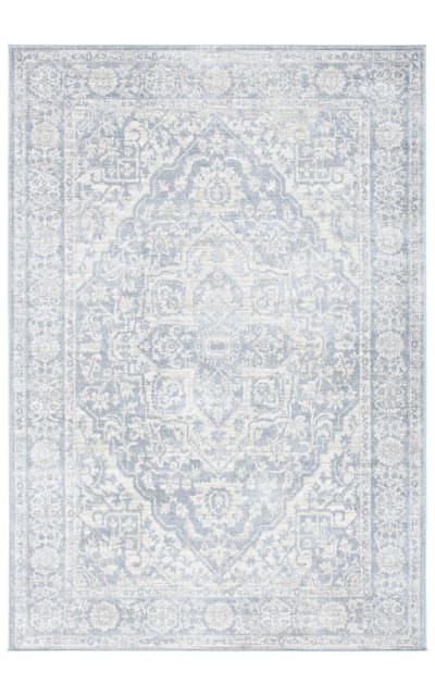 Brentwood BNT832F Light Grey - Ivory Area Rug