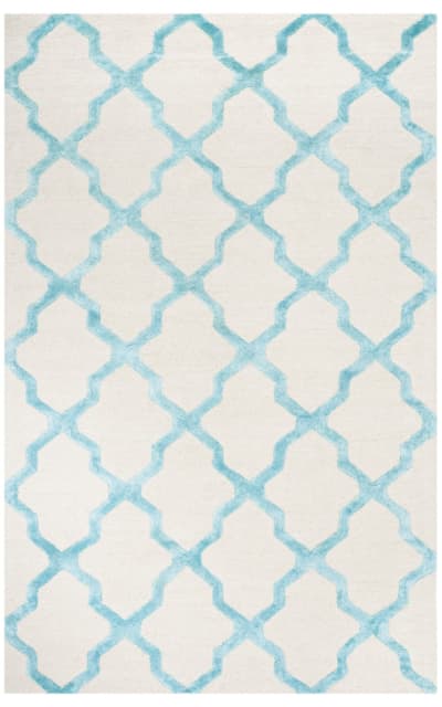 Safavieh Cambridge CAM155B Ivory - Turquoise Area Rug