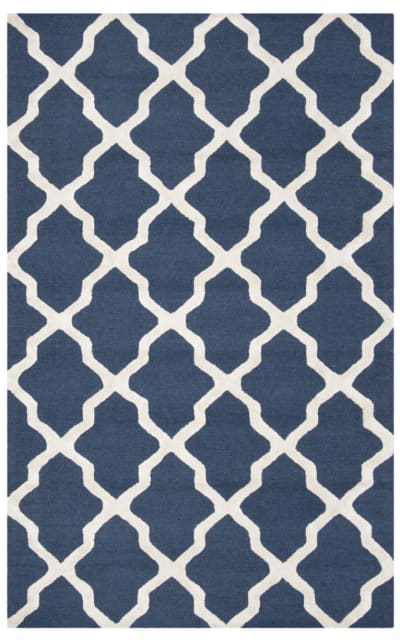 Safavieh Cambridge CAM155G Navy - Ivory Area Rug