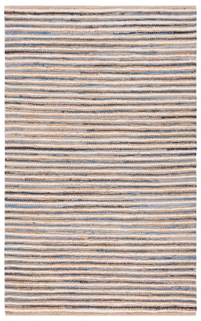Cape Cod CAP151M Natural - Blue Area Rug