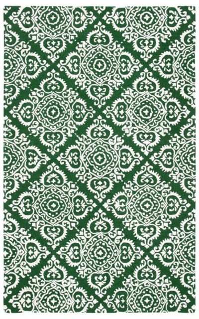 Chatham Cht712y Green - Ivory Area Rug
