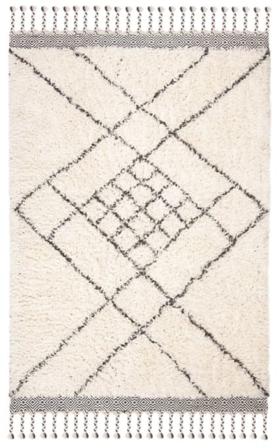 Safavieh Casablanca Csb254a Ivory - Charcoal Area Rug
