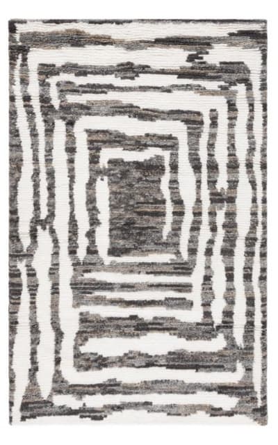 Safavieh Casablanca Csb541h Ivory - Charcoal Area Rug