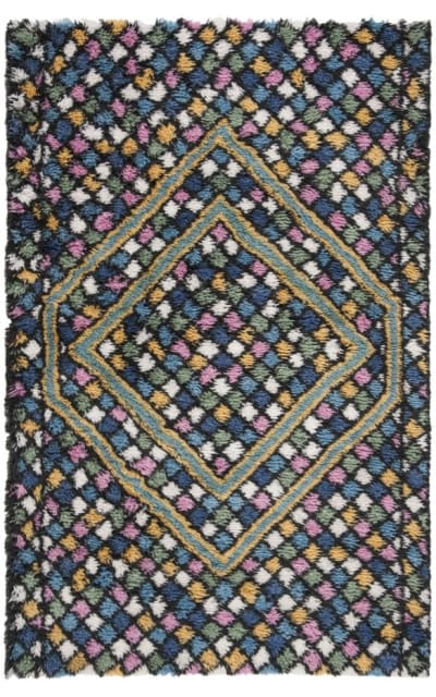 Safavieh Casablanca Csb750m Blue - Gold Area Rug
