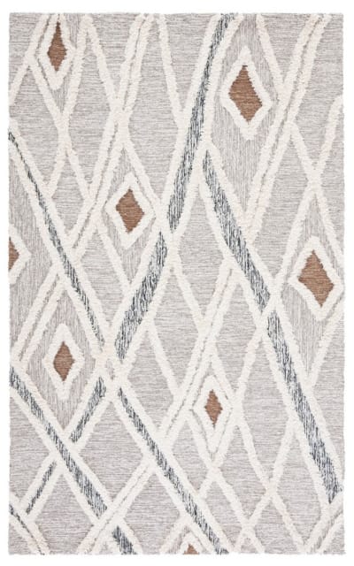 Safavieh Casablanca Csb975F Grey - Ivory Area Rug