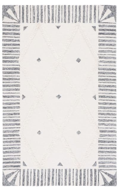 Safavieh Casablanca Csb987a Ivory - Black Area Rug