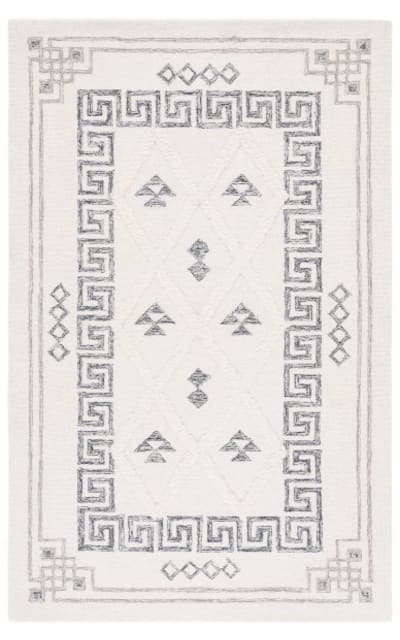 Safavieh Casablanca Csb989a Ivory - Black Area Rug