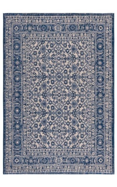 Courtyard CY6279-25821 Navy - Beige Area Rug